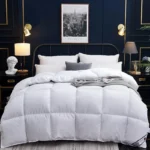 Home Comforter Winter Quilted Blanket Goose Down Duvet Quilt 100% Cotton Cover King Queen Blanket Size Twin Stitch Одеяло 이불 이불 - Image 6