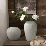 Retro Literary Creative Old Hydroponic Ceramic Vase, High-end Home Decoration, Flower Arrangement, Porch Living Room Decoration - Image 2
