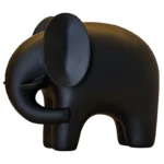 Nordic Style Elephant Resin Statue Ornaments, Home Decor Crafts, Office Desk Figurines Decoration, Bookcase Sculpture Gift - Image 5