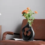 OasinBoho Ceramic Vases Set Hollow Nordic Modern Home Living Room Decoration Objects Minimalist Bookshelf Decor Centerpiece - Image 4