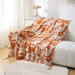 Luxurious Bohemian Oversized Knit Throw - Cozy Sofa & Bed Essential - Image 4
