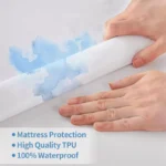 Waterproof Zippered Mattress Protector Six-Sides All Inclusive Bed Fitted Sheet Durable Matress Protection Cover Customized Size - Image 3
