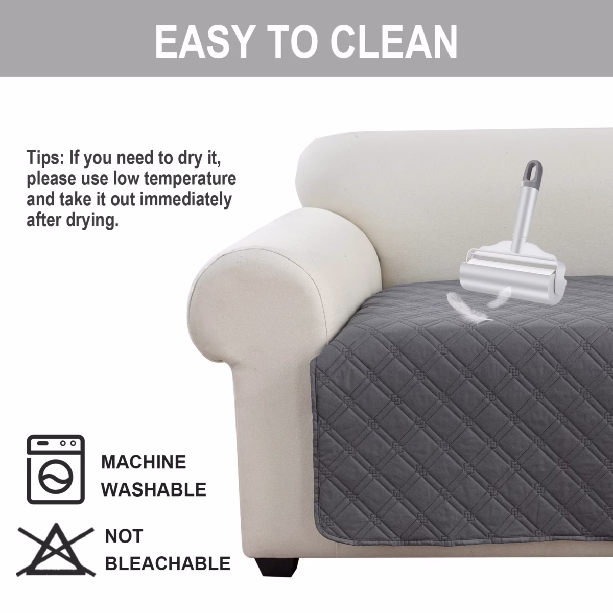 Waterproof Sofa Cover Sofa Protection Anti Slip Design Pet Friendly Sofa Cover Waterproof Sofa Cover For Dogs - Image 4