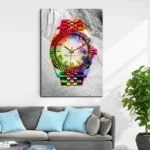 Graffiti Watch Creative Canvas Art Painting Modern Style Fashion Wall Art Poster and Prints for Home Office Room Wall Decor Gift - Image 3