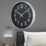 12 Inch simple Artistic Style Wall Clock Non-ticking Wall Clock for Office Hotel Shops Cafe Decor living room sending friend - Image 2