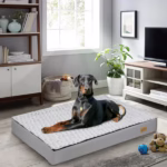L-3XL Dog Bed Orthopedic Pet Calming Bed Soft Sponge Foam Base Dog Crate Kennels Mat with Removable Cover - Image 2