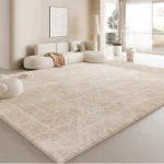 Cream Style Rugs for Bedroom Thick Washable Lounge Floor Mat Large Area Living Room Decoration Plush Carpet Home Fluffy Soft Rug - Image 4