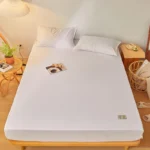 Fitted Bed Sheet Luxury Egyptian Pure Cotton Mattress Cover Bedspreads Elastic Bed Linens Soft Bedsheet (Pillowcase Can Order) - Image 2
