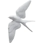 Nordic Living Room Wall Decoration Pendant Entrance Foyer Restaurant Creative Art 3D Three-dimensional Bird Hanging Decoration - Image 5
