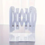 Adjustable Desktop Bookends Book Stand Bookend Iron Desktop Art Non Slip Rack Shelf Holder School Stationery Office Accessories - Image 6