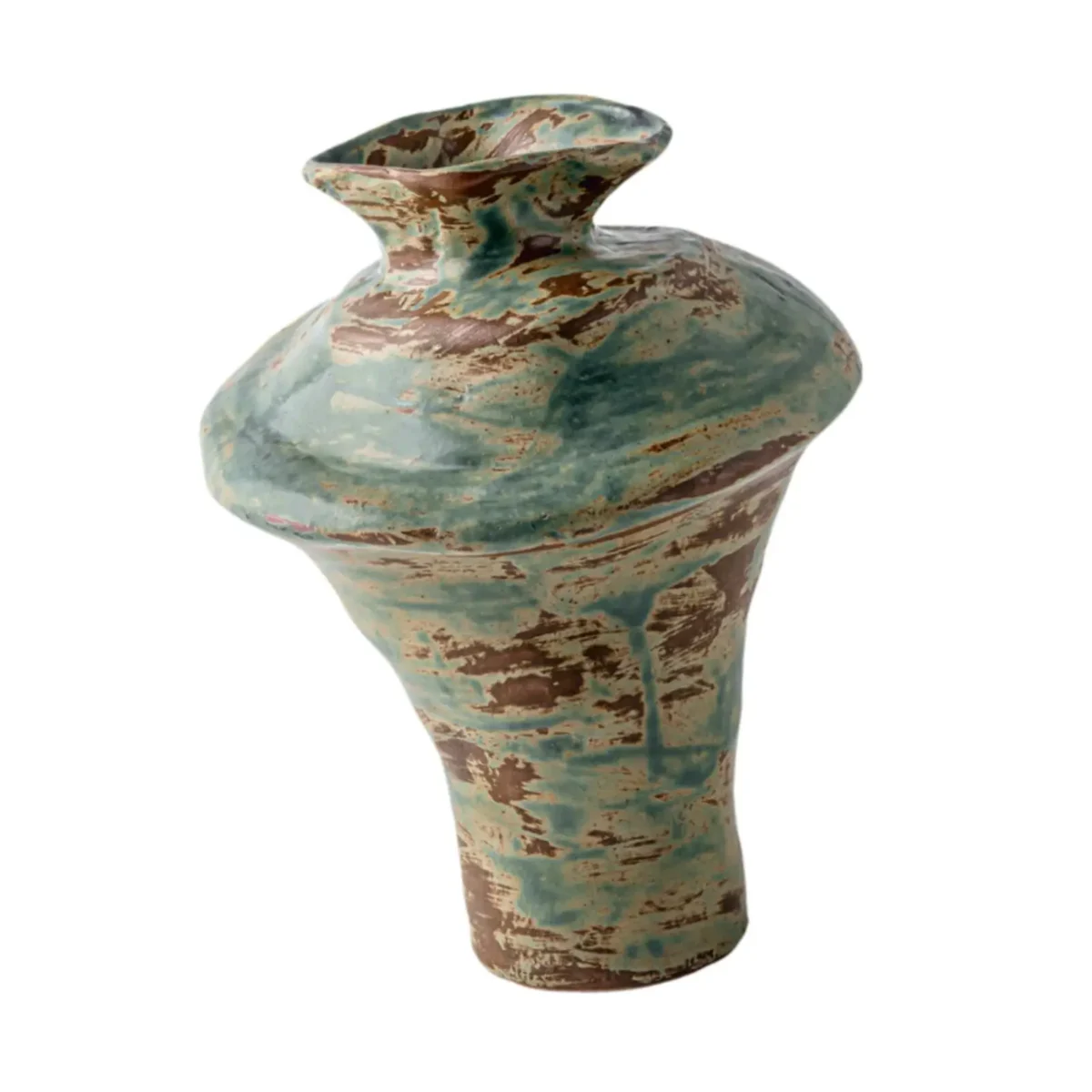 Ceramic Vase Desktop Home Photo Prop Wabi-sabi Aesthetic Collection Ornament - Image 3