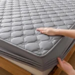Premium Waterproof Mattress Protector Cover,Fitted Sheet - Hypoallergenic, Breathable, Ensures a Dry Comfortable Night's Sleep - Image 2