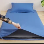 WOSTAR 360° fully enclosed with zipper mattress protector cover couple/child 150x190cm single double bed sheet protection pad