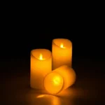 3X Flameless LED Candle WarmWhite Moving Dancing Wick Electic Candles Weding AU - Image 5