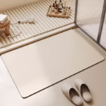 Bathroom Mat Strong Water-absorbent Anti-slip Bath Carpet Non-slip Toilet Rug Absorbent Entrance Doormat Alfombra De Baño