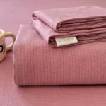 Oasin 3-Piece organic cotton flat bed sheet set 230x250 bedroom 2 seater bed linens summer luxury double bed queen king size - Image 6