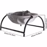 Cat Bed Pet Hammock Bed Cat Sleeping Bed Breathable Cooling Cot Sofa Pet Hammock Bed - Image 2