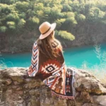 Cotton Knitted Sofa Blanket Geometric Hanging Tapestry Turkish Blanket Camping Beach Rug Living Room Carpet Bedspread deken - Image 6