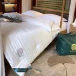 100% Mulberry Silk Quilt Healthy Beauty Handwork Silk Comforters Duvet Silk Filled Double Queen King Quilt 1PCS Durable Bedding - Image 5