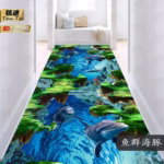3D Scenic Long Corridor Carpets Living Room Decor Non-slip Easy Cleaning Hallway Floor Mat Lobby Carpet Stair Area Rug Custom - Image 2