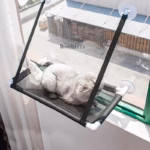 Cat Hammock Pet Summer Hammock Window Bed Home Bed Living Room Suction Cup Wall Hanging Pet Mesh Breathable Hammock Bed - Image 2
