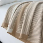 Nordic Style Acrylic Knitted Blanket Leisure Sofa Cover Blanket Air Conditioning Blanket Warm and Comfortable Home Blanket - Image 4