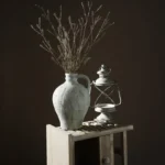 Retro And Nostalgic Handmade Ceramic Vases 25.5CM High Handmade Style Flower Vase Dried Flowers Decorative Home Decoration - Image 5