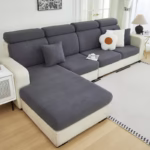 1 PC Sofa Seat Cover elastic jacquard Slipcover for Living Room easy to clean Couch Cover a pattern of stripes - Image 5
