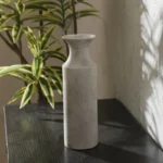 Straight Body Retro Style Ceramic Vase for Home Decor Flower Arrangement Elegant Handmade Pottery Centerpiece Wedding Gift - Image 2