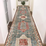 Persian Style Carpet for Living Room Decoration Rugs Non-slip Stairway Hallway Stairs Rug Corridor Aisle Runner Customizable Mat - Image 3