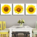 Modern Sunflower Canvas Painting Nordic Landscape HD Pictures Flower Posters and Prints Wall Art Pictures Wall Decor No Frame - Image 4