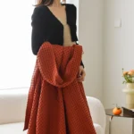 Waffle Cotton Gauze Towel Quilt Cotton Office Sofas Cover Blanket - Image 4