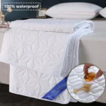 Waterproof Mattress Pad Cover Breathable Washable Bedspreads Healthy Anti-bacteria Bedspread On The Bed Fitted Double Bed Sheets