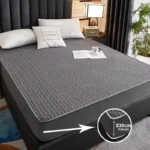 Waterproof Thicken Mattress Pad Protector Adjustable Fitted Sheets Bed Covers Anti-bacterial Pad for Bed 150x200 160x200 180x200 - Image 2