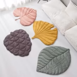 Dog Cooling Leaf Mat Summer Pad Mat For Dogs Cat Blanket Sofa Breathable Pet Dog Bed Washable For Small Medium Large Dogs Car - Image 3