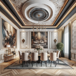 Accent Walls In Dining Room Spaces