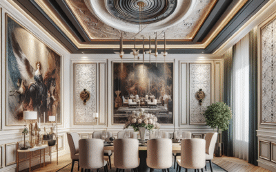 Accent Walls In Dining Room Spaces