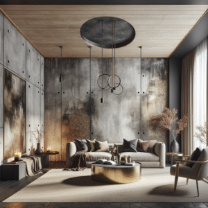 Accent Walls With Concrete Finishes