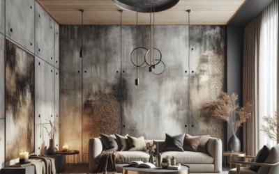 Accent Walls With Concrete Finishes