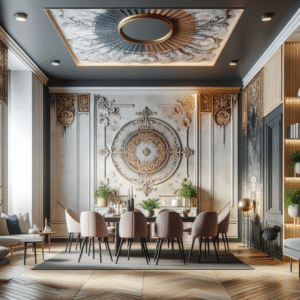 Accent Walls With Painted Murals