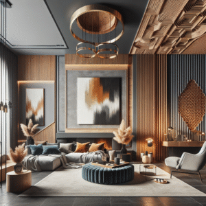 Accent Walls With Textured Finishes