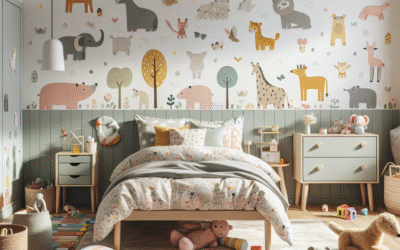 Animal Themed Kids Room Decor