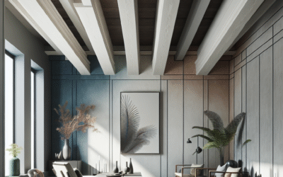 Beamed Ceilings In Minimalist Spaces