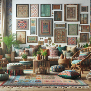 Bohemian Color Palettes For Interiors