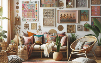 Bohemian Entryway Styling Inspiration
