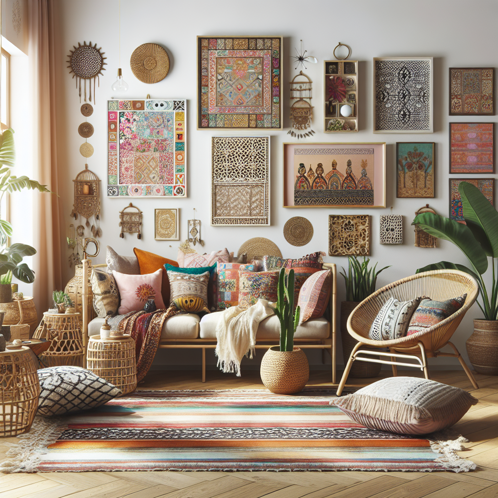 Bohemian Entryway Styling Inspiration