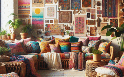 Bohemian Living Room Styling Tips