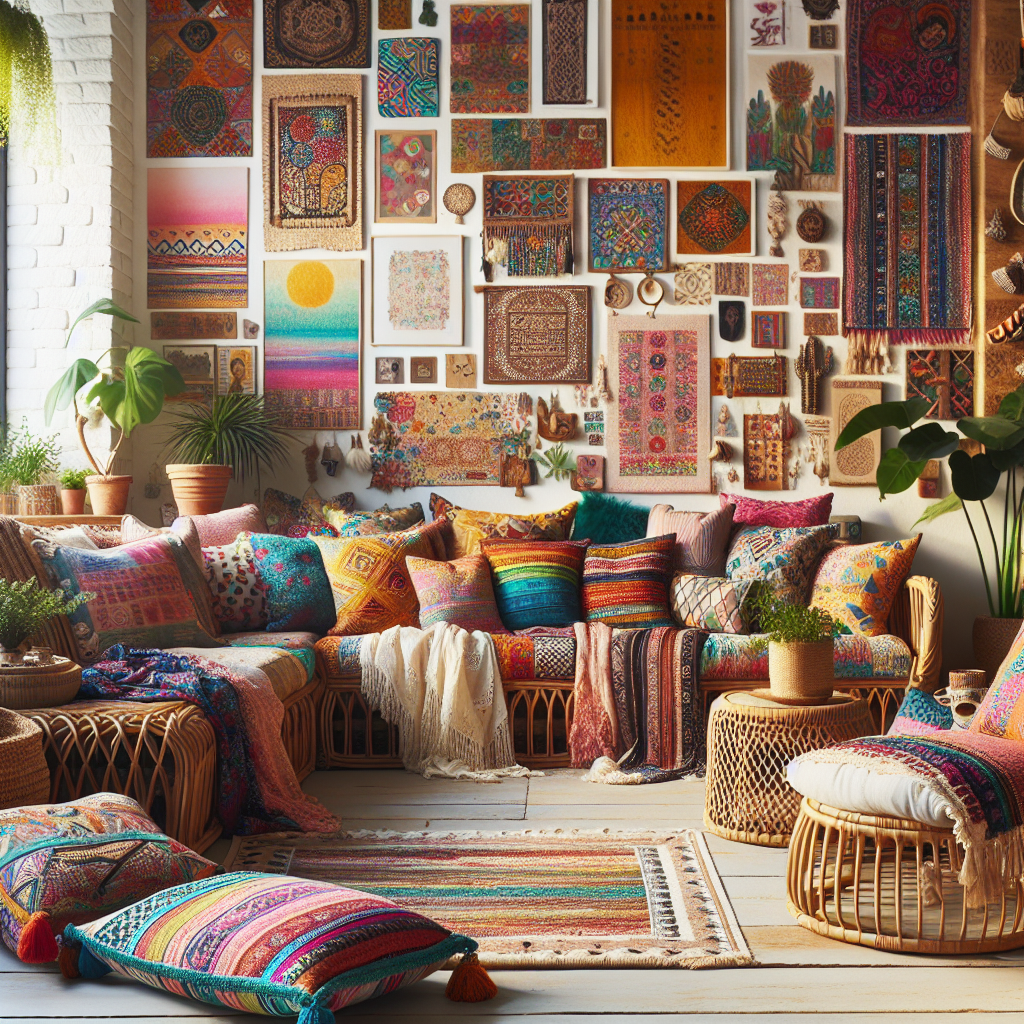 Bohemian Living Room Styling Tips