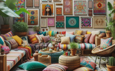 Boho Outdoor Lounge Styling