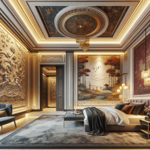 Bold Wallpaper Accent Walls For Bedrooms